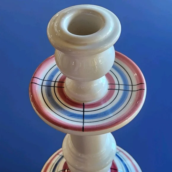 Vintage Savoir Vivre West Germany Candlesticks TA203 Vivien  Mid-Century Modern - Picture 4 of 13